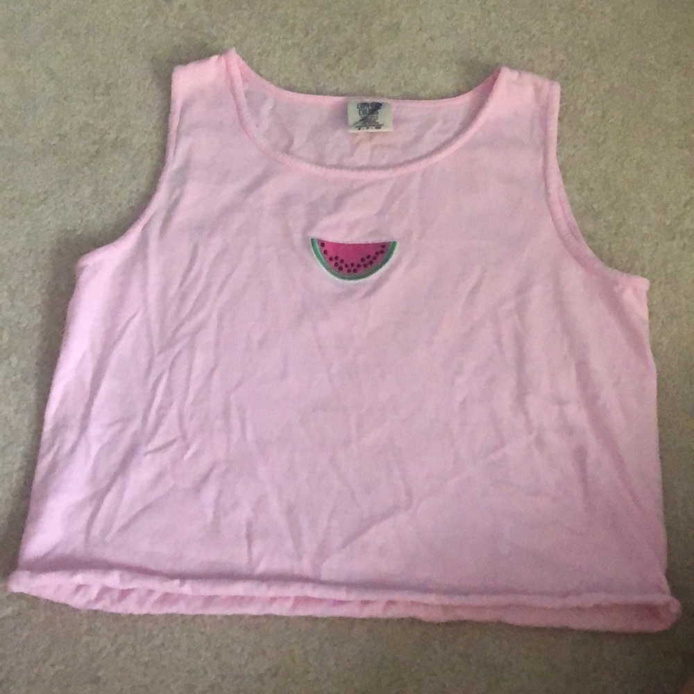 Embroidered Watermelon Tank top